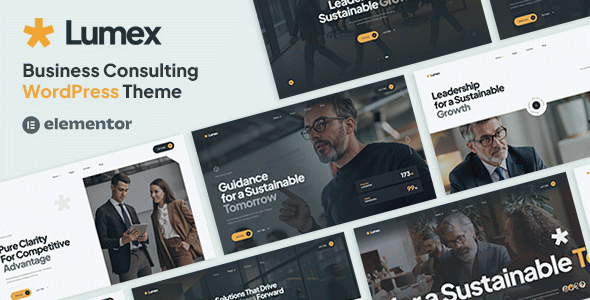 Lumex - Business Consulting WordPress Theme