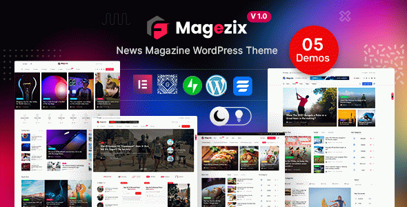 Magezix - Newspaper & Magazine WordPress Theme