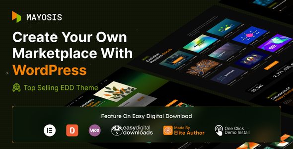 Mayosis - Digital Marketplace WordPress Theme