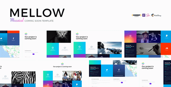 MELLOW - Mozaïcal Coming Soon Template