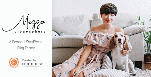 Mezzo | A Personal WordPress Blog Theme