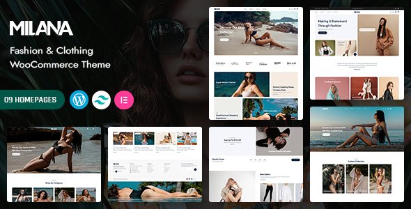 Milana - Fashion & Clothing Store WooCommerce WordPress Theme