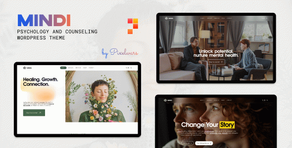 Mindi - Therapy & Psychology Counseling WordPress Theme