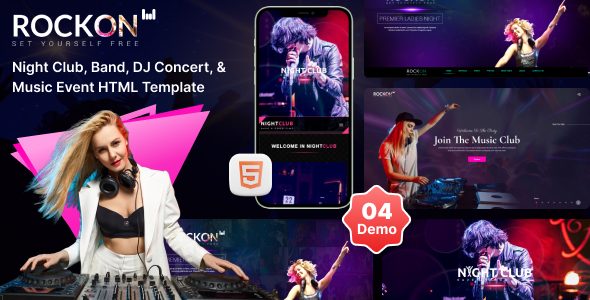Music Club - Night Club HTML Template