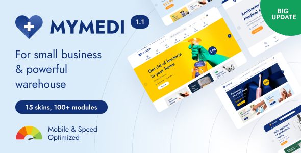 MyMedi - eCommerce vue Template