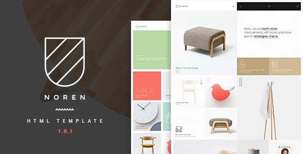 Noren - Multi Store Responsive HTML Template