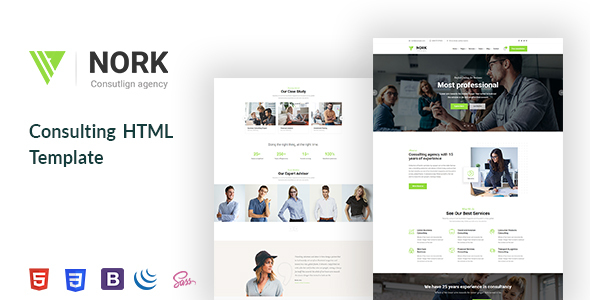 Nork - Business, Consulting HTML5 Template