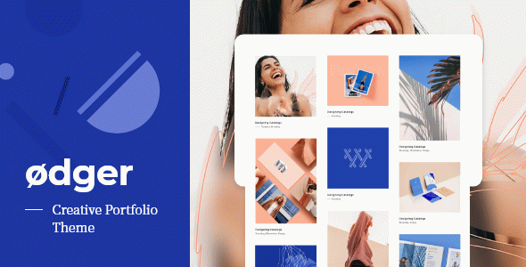 Ødger - Creative Portfolio WordPress Theme