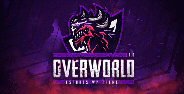 Overworld - eSports and Gaming WordPress Theme