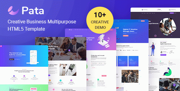 PATA: Corporate Business Agency Bootstrap 5 Template