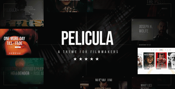 Pelicula - Video Production and Movie WordPress Theme