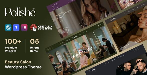 Polishé - Beauty Salon WordPress Theme