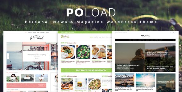 POLOAD – Fashion, Food, Baby, Blog WordPress Theme