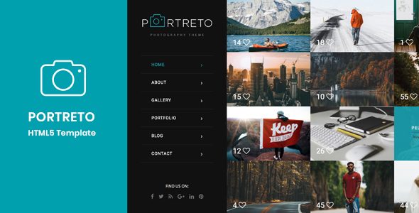 Portreto - Photography & Portfolio HTML5 Template
