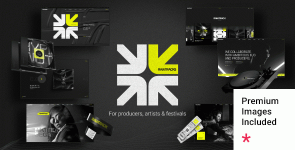 Rawtracks - Music & DJ WordPress Theme
