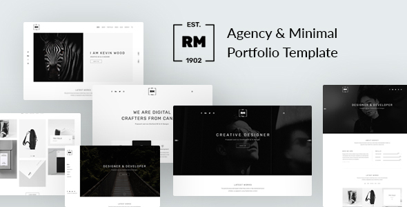 RM - Agency & Minimal Portfolio Template