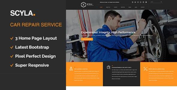 Scyla || Auto Mechanic & Car Repair WordPress Theme