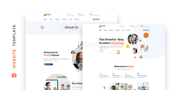 Shelly – School Website Template