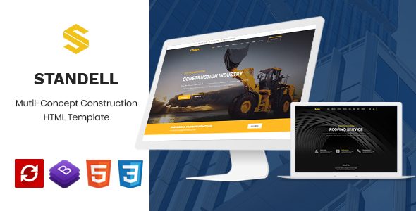 Standell | Multipurpose Construction HTML Template