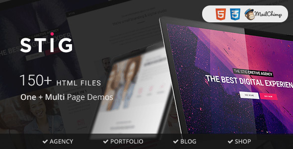 Stig - Multipurpose One/Multi Page Template