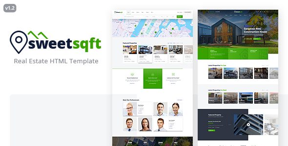 Sweetsqft - Real Estate HTML Template