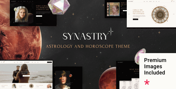 Synastry - Astrology and Horoscope WordPress Theme