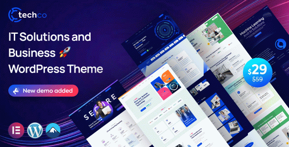 Techco - IT Solutions & Business WordPress Theme