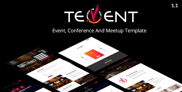 Tevent - Conference & Event HTML Template
