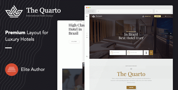 The Quarto | Premium Hotel HTML Template