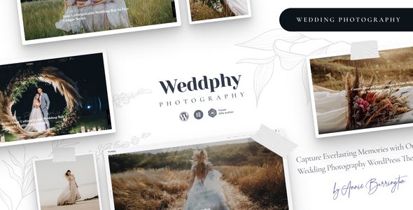 Weddphy - Wedding Photography WordPress